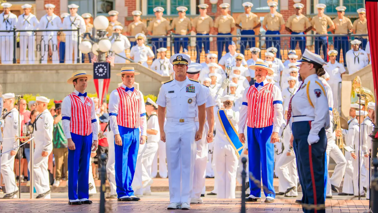 Disneyland Resort Hosts Sailors & Marines During LA Fleet Week