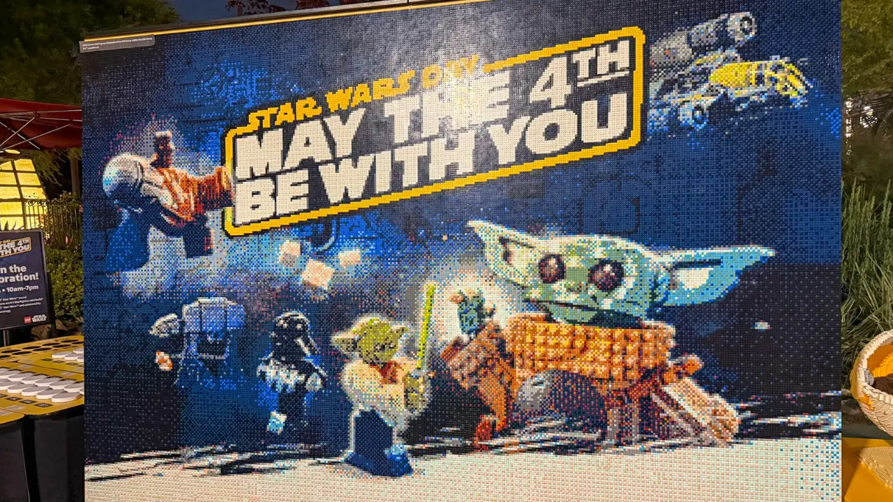 LEGO Store at Disneyland Resort Celebrates Star Wars Day