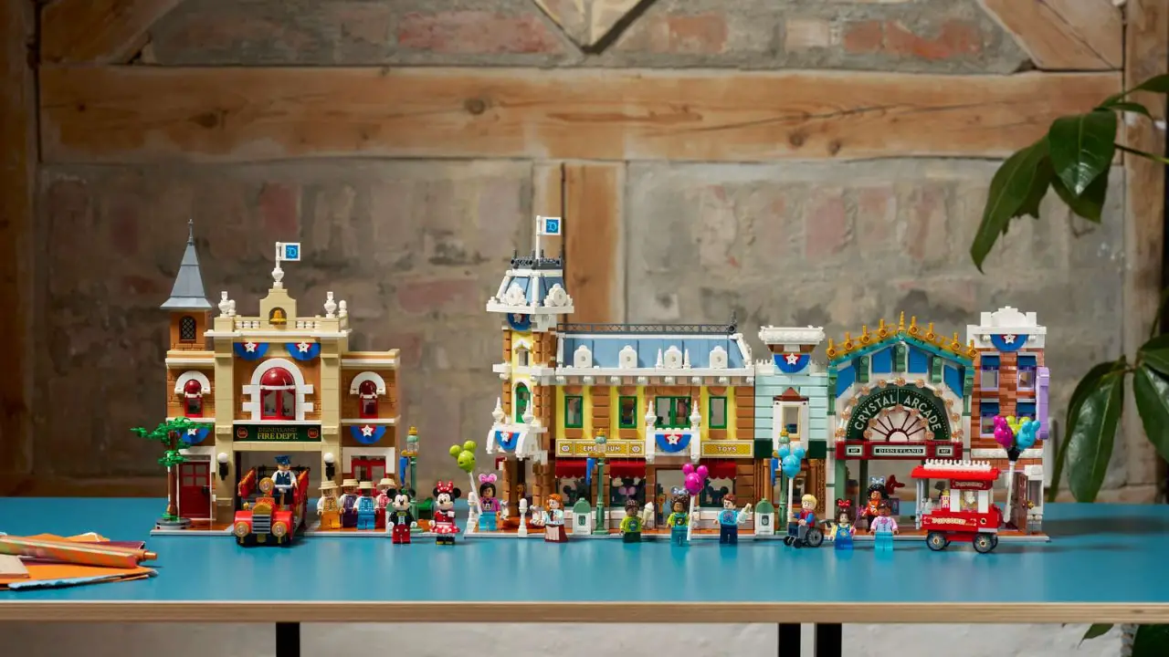 Main Street, U.S.A. LEGO Set Coming to Disney Store on June 1st