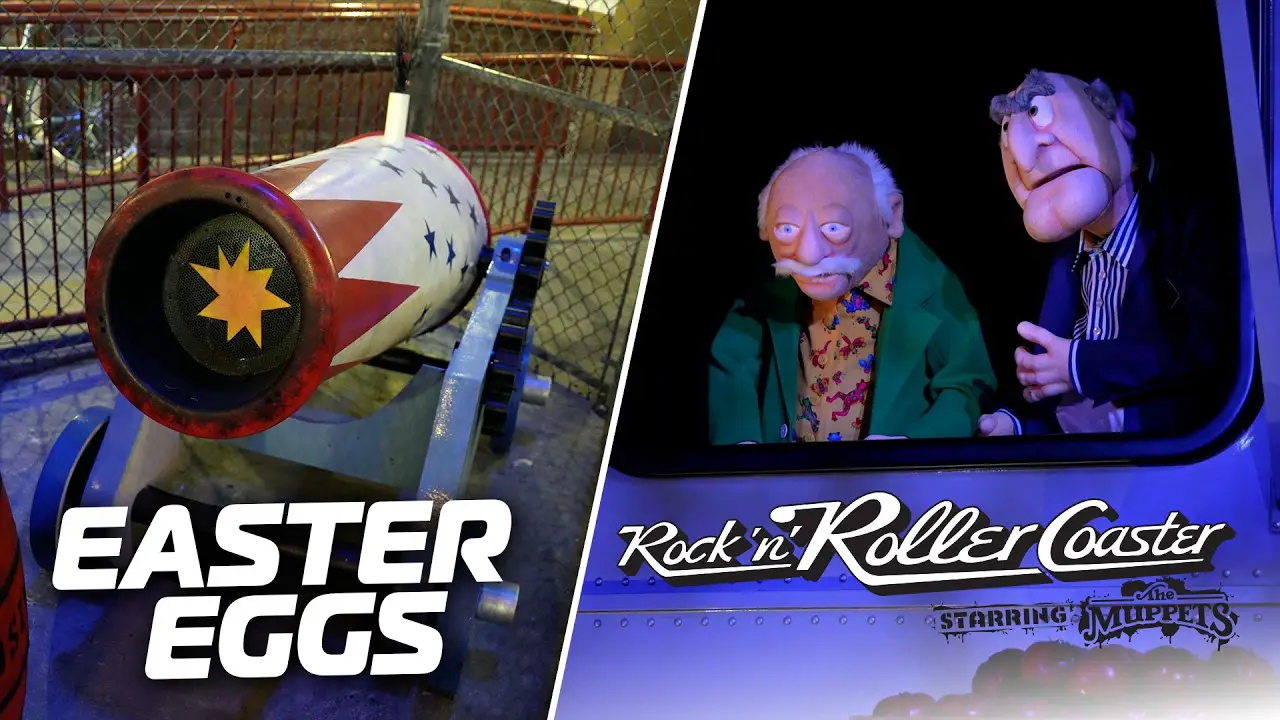 Take a Look at the Easter Eggs at Rock ’n’ Roller Coaster Starring The Muppets