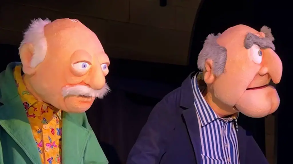 Rock 'n' Roller Coaster Starring The Muppets Statler and Waldorf