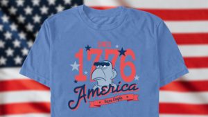 Sam Eagle is Featured Prominently in New Patriotic Merchandise on DisneyStore.com