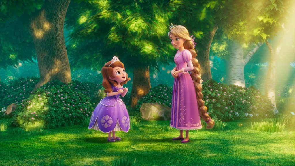 Rapunzel and Sofia - Sofia The First: Royal Magic