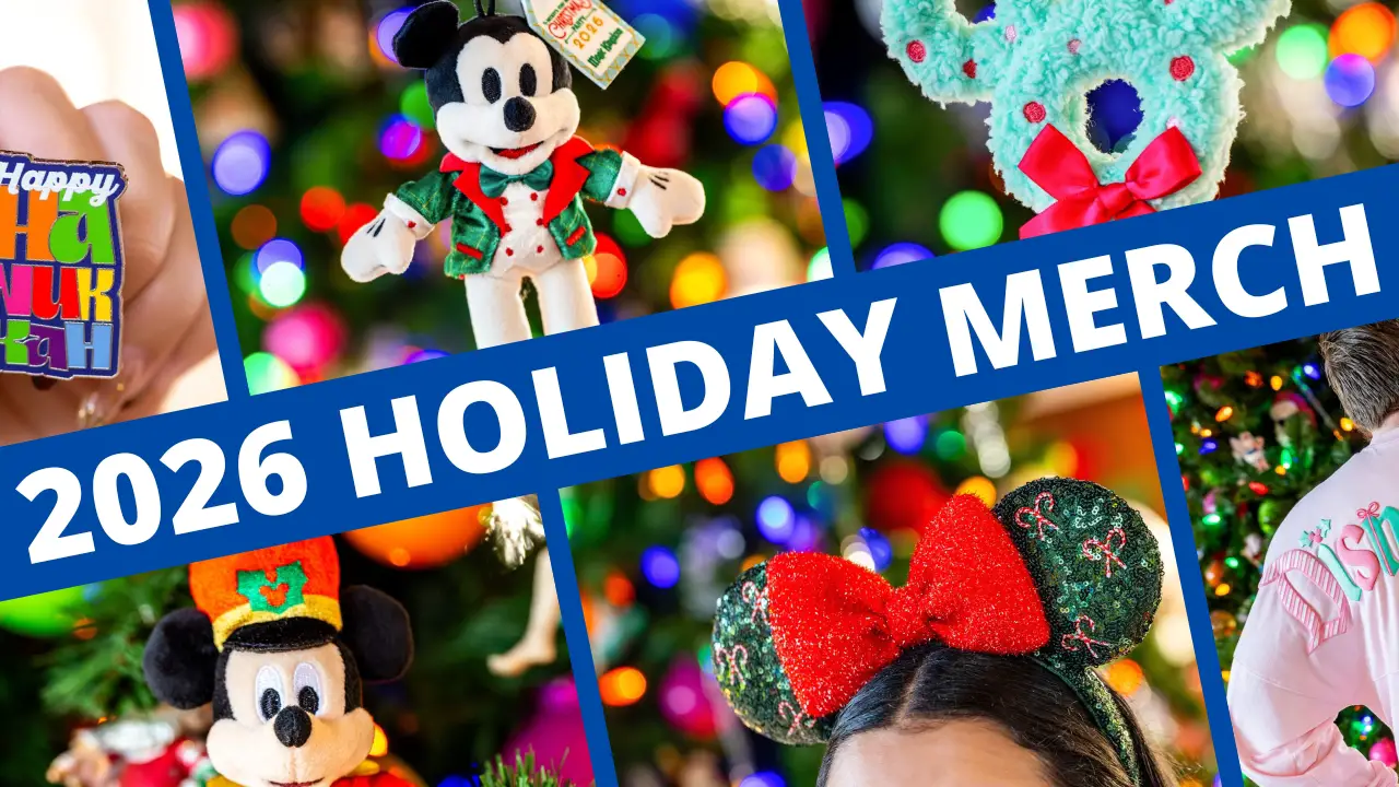 Disney Shares First Look at 2026 Holiday Merchandise