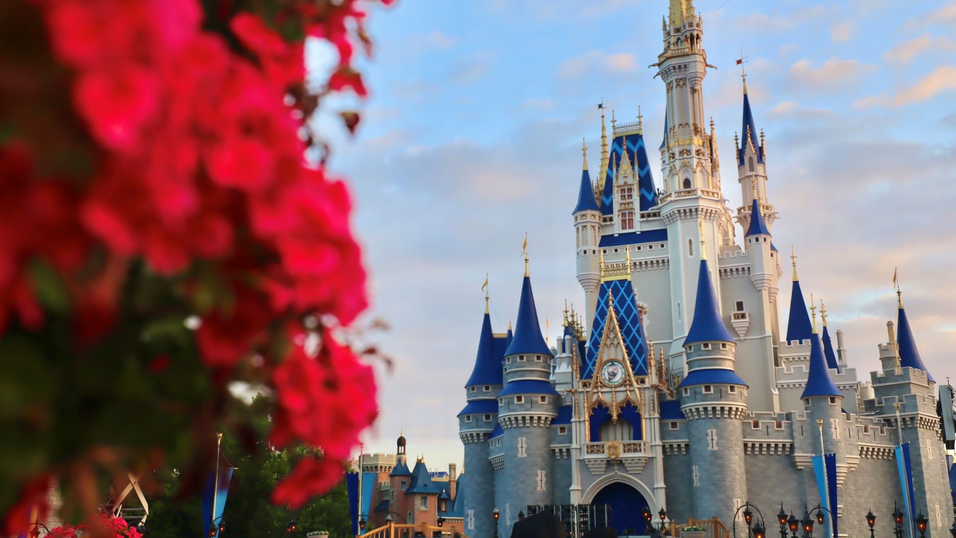 Disney Gives a Look Behind-the-Scenes at Repainting of Cinderella Castle