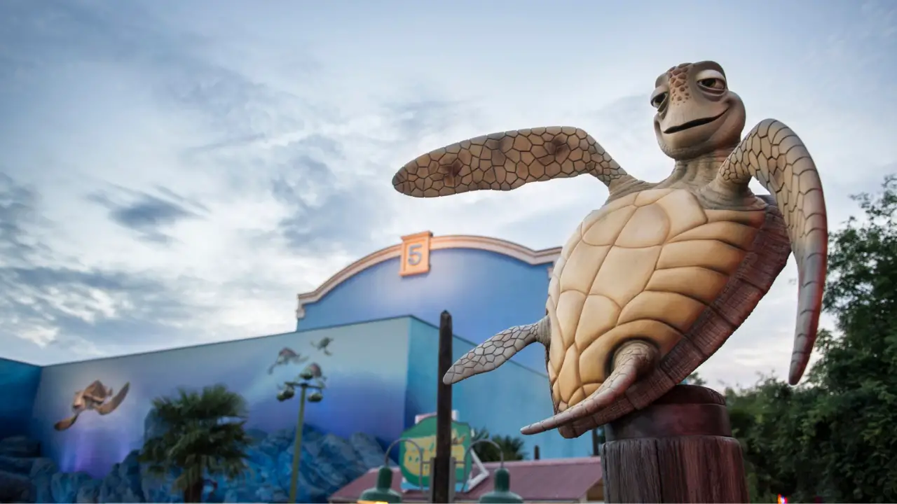 Disney Adventure World’s Crush’s Coaster to Close in September for Refurbishment