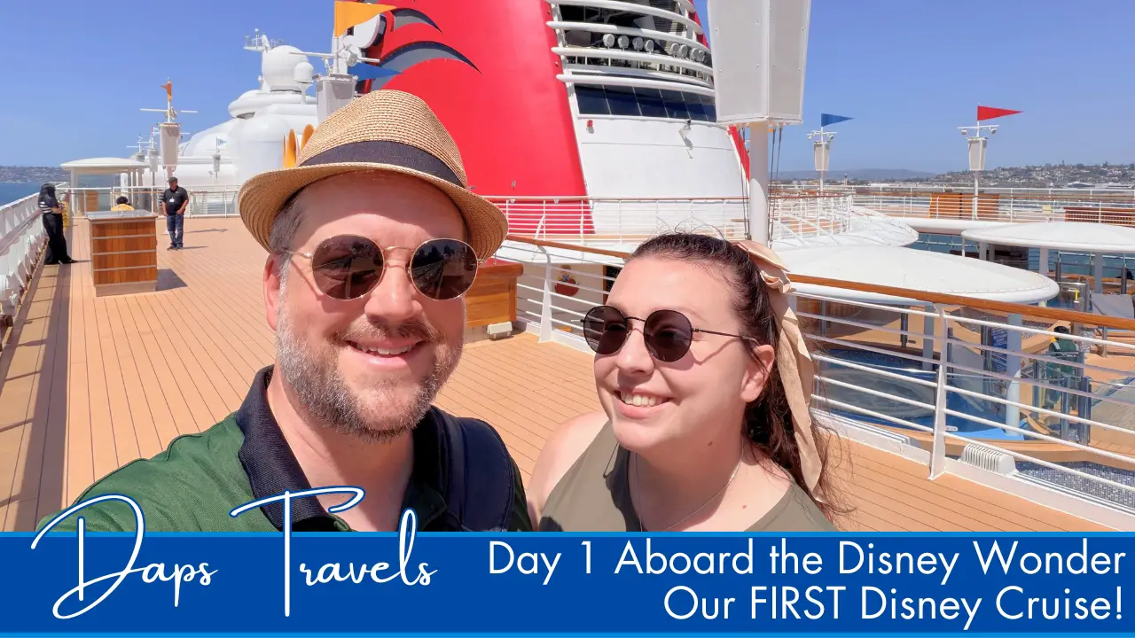 Day One on the Disney Wonder for a First Disney Cruise