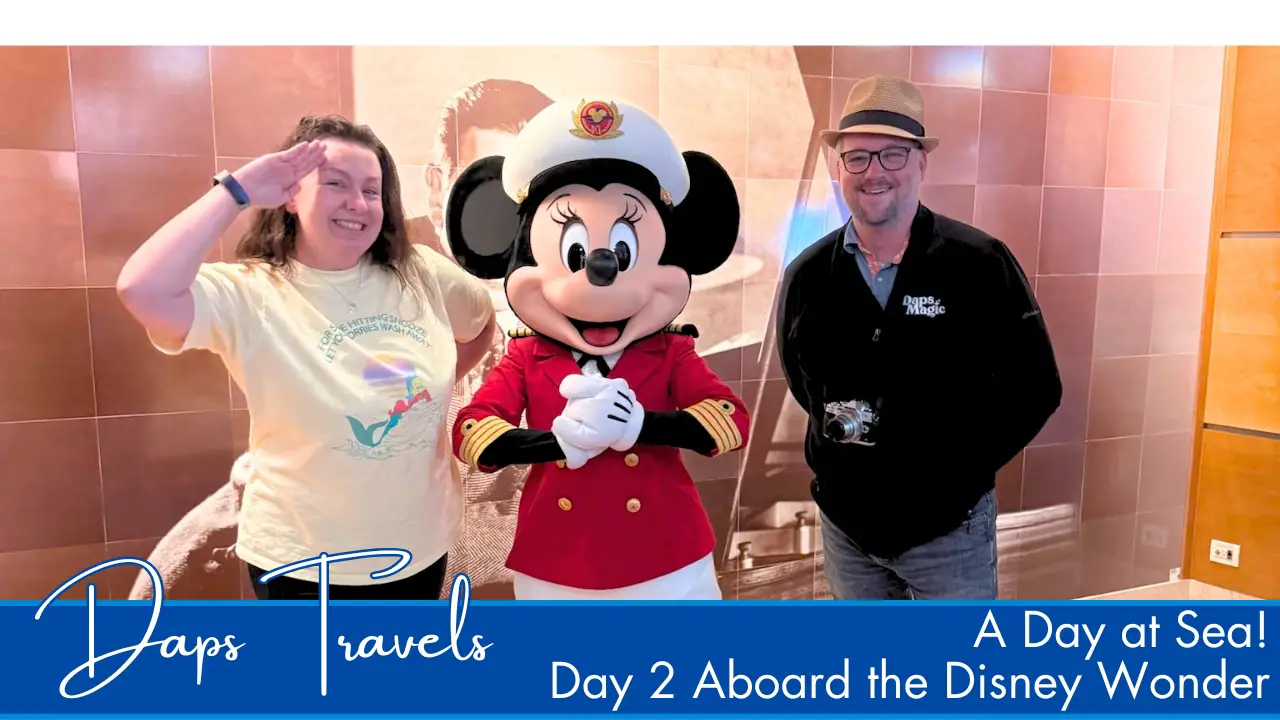 A Day at Sea | Day 2 Aboard the Disney Wonder