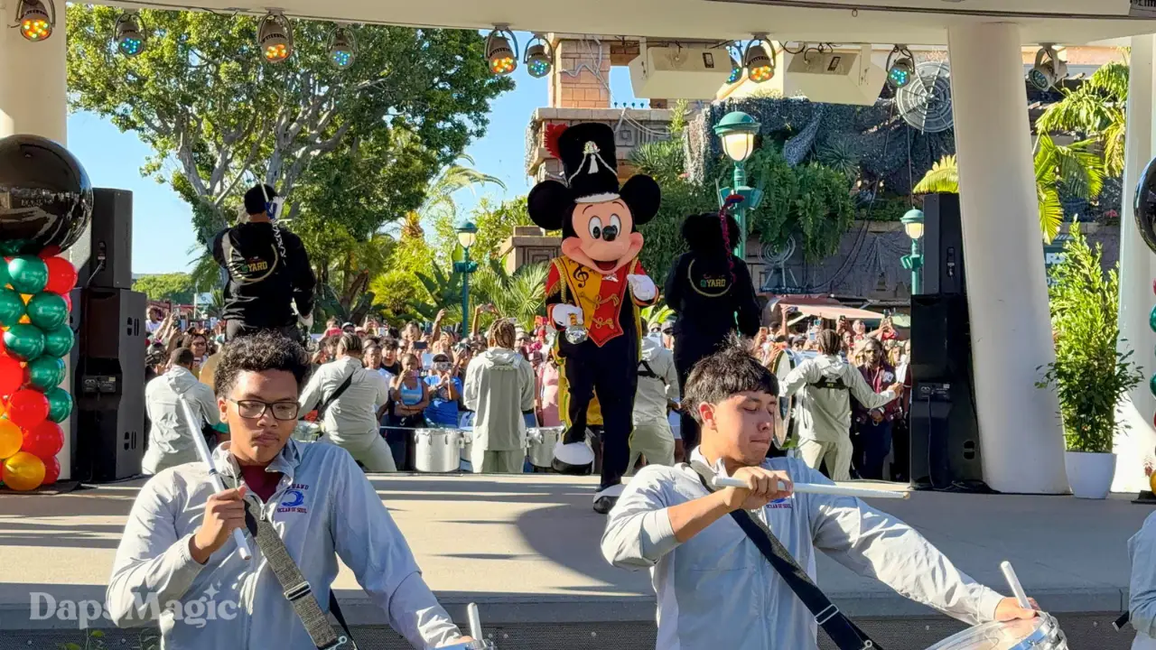 Drum Major Mickey Mouse Joins the Joy of Disney on the Yard: Yardfest 2026 in the Downtown Disney District