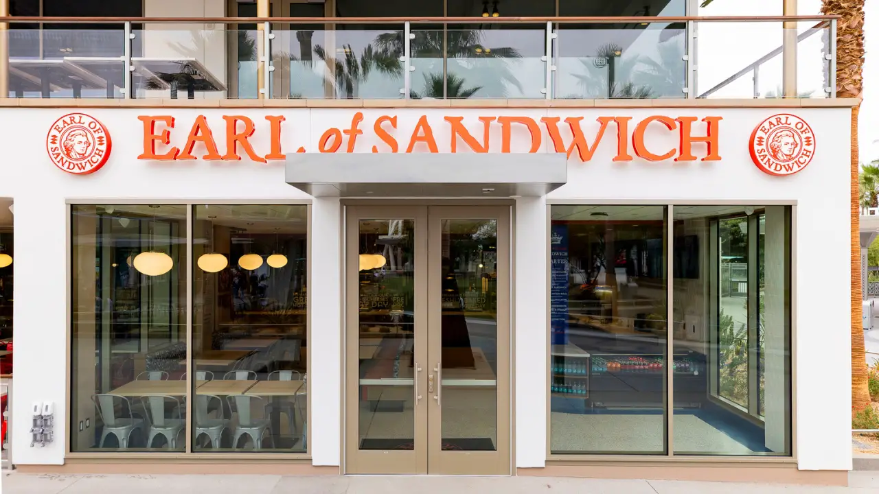 Earl of Sandwich Opens in Downtown Disney District at Disneyland Resort