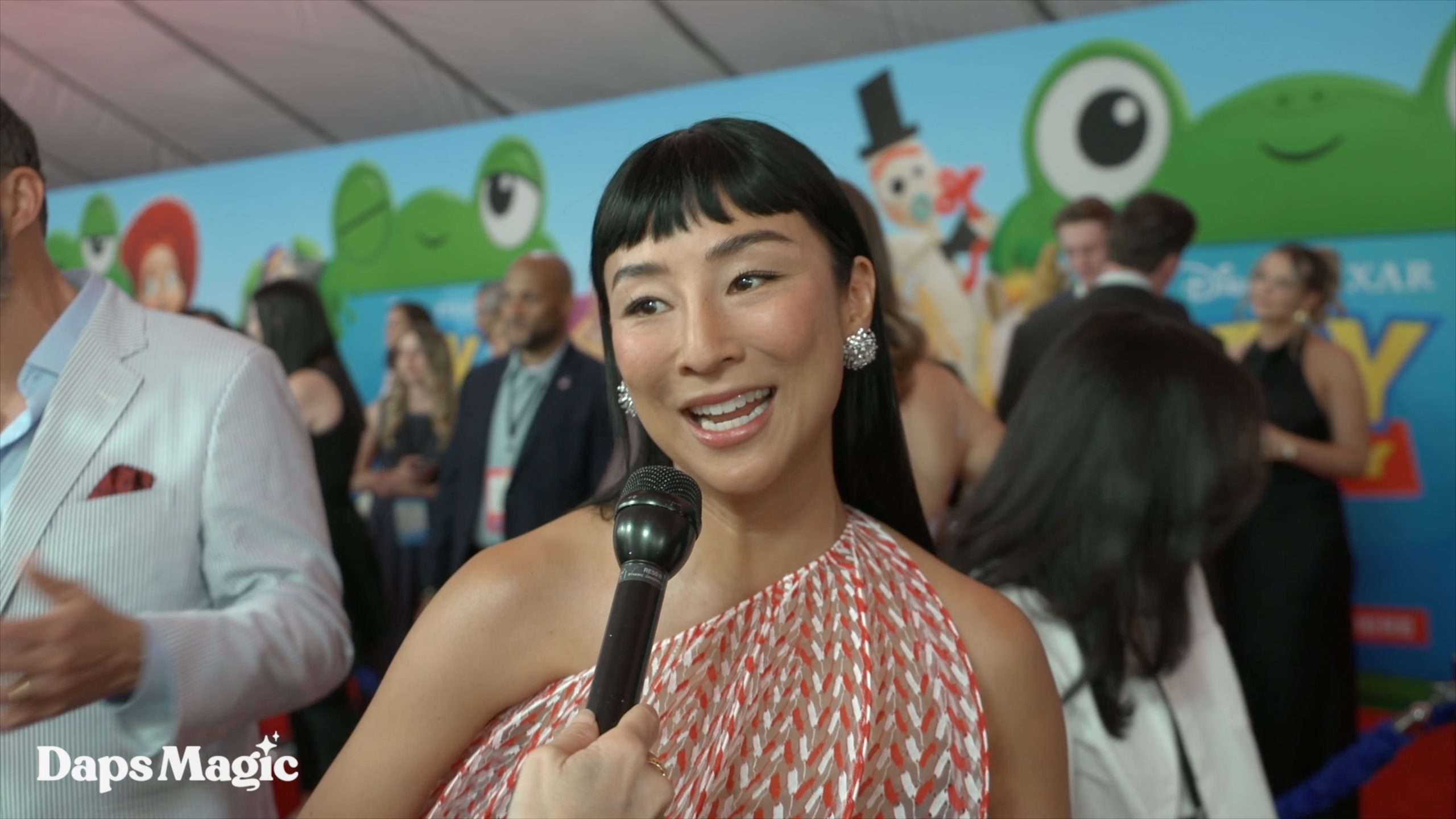 Greta Lee Talks Humanizing Lilypad at ‘Toy Story 5’ World Premiere