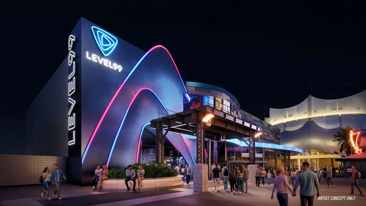 Opening Date Revealed for Level99 at Disney Springs
