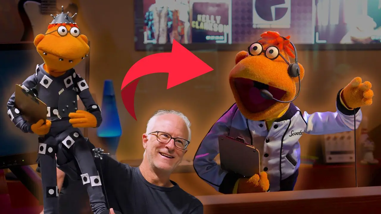 Walt Disney Imagineering Shares Behind-the-Scenes Look at Motion Capturing a Muppet!