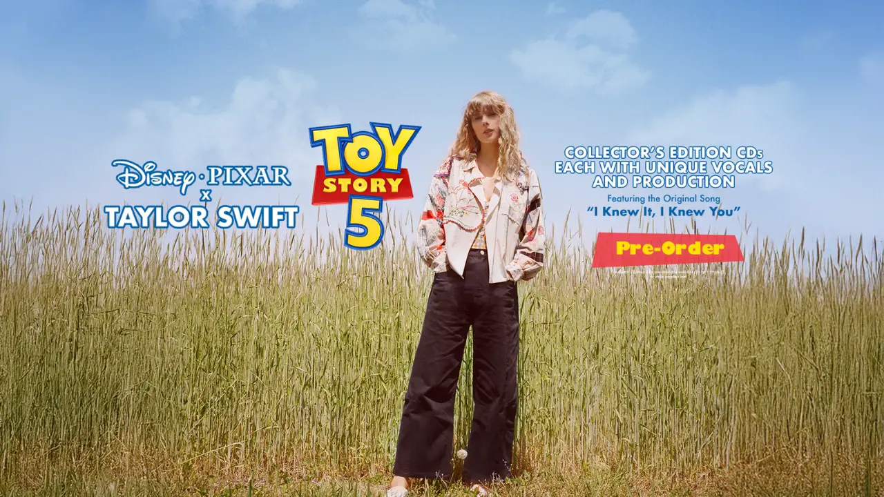 Taylor Swift Unveils Original Song for 'Toy Story 5'