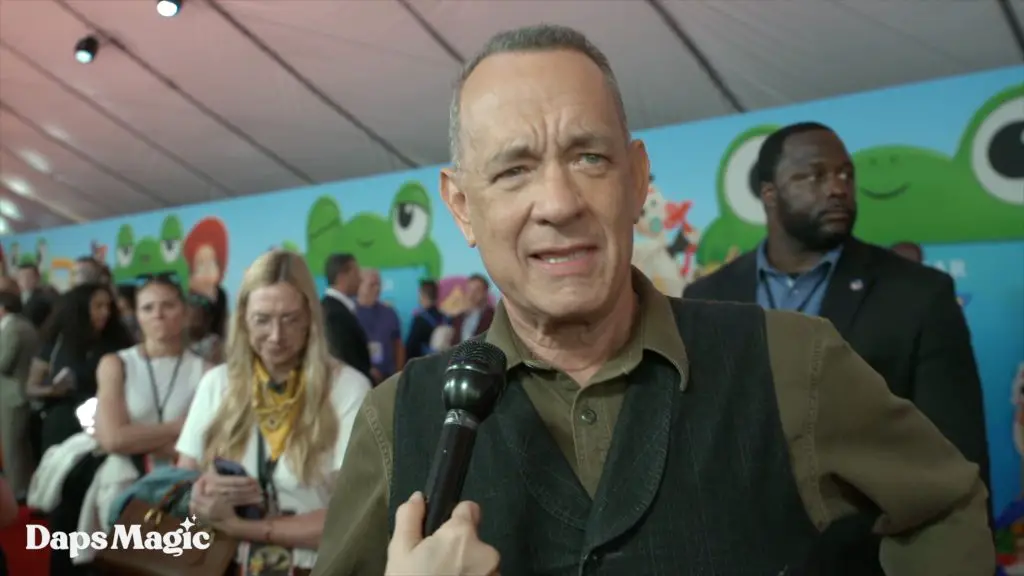 Tom Hanks at Toy Story 5 World Premiere