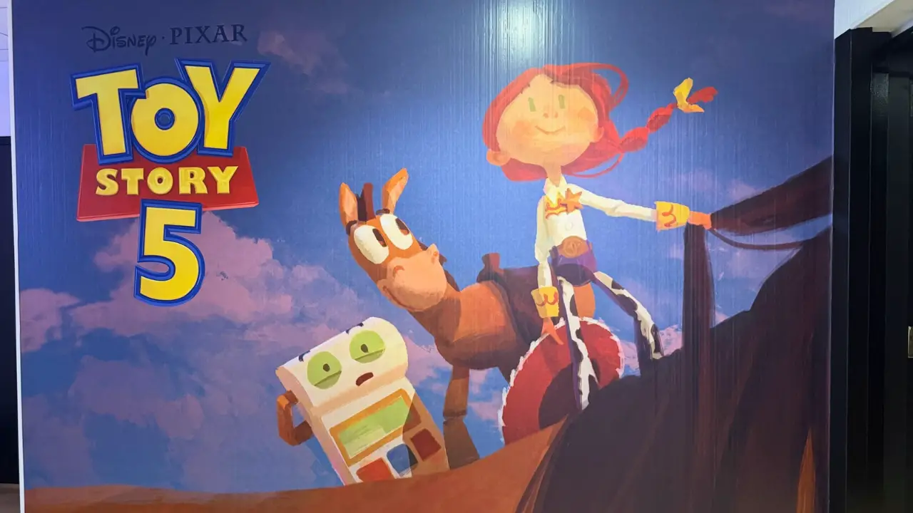 PHOTOS: The Art of Pixar Gallery at Pixar Place Hotel Showcases ‘Toy Story 5’ Artwork