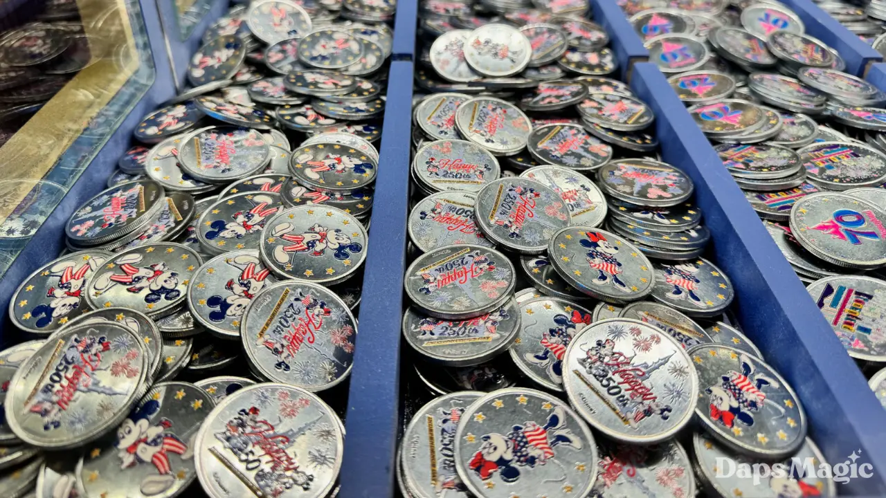 New Collectible Medallions Arrive at Disneyland for USA’s 250th Anniversary
