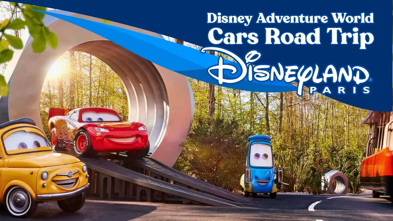 VIDEO: Cars Road Trip at Disneyland Paris