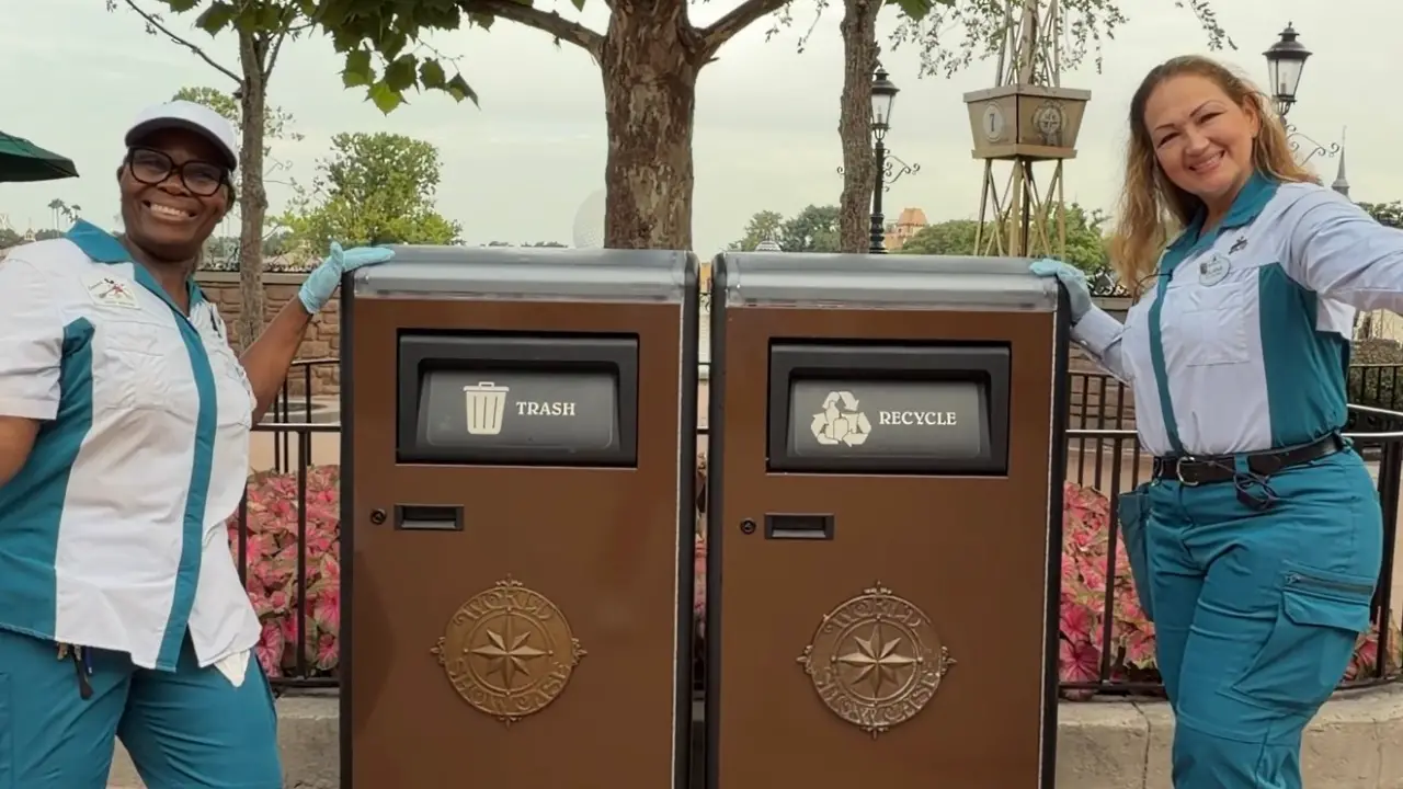 Trash Cans at Walt Disney World Receive Upgrade