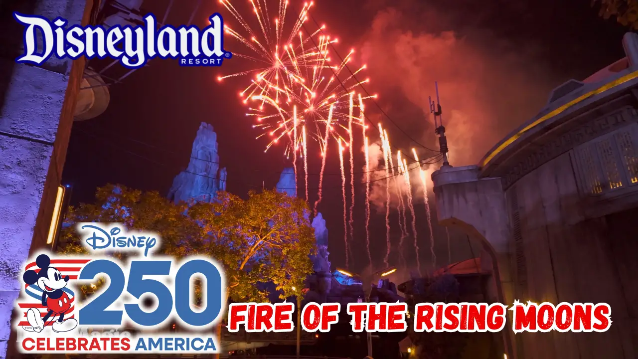 VIDEO: Fire of the Rising Moons During Disney’s Celebrate America! – A Fourth of July Concert in the Sky