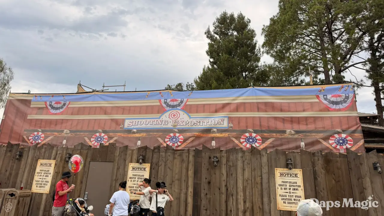 Disneyland’s Frontierland Shootin’ Exposition Reopening Date Revealed
