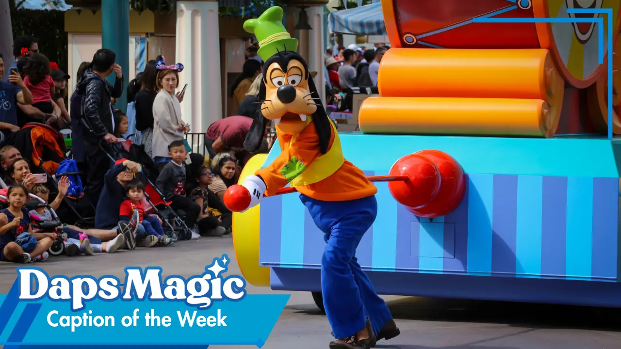 Goofy Being Goofy? – Caption of the Week
