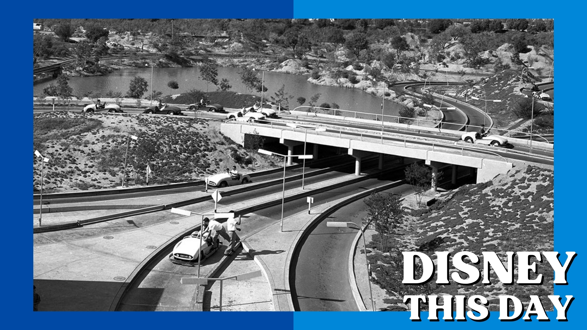 Junior Autopia | DISNEY THIS DAY | July 23, 1956