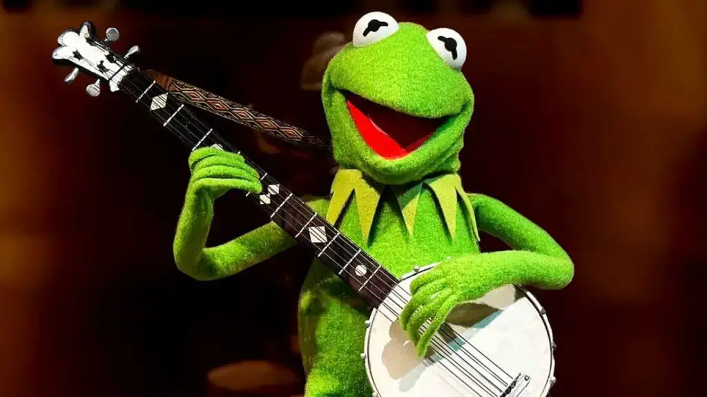 Kermit the Frog with Banjo