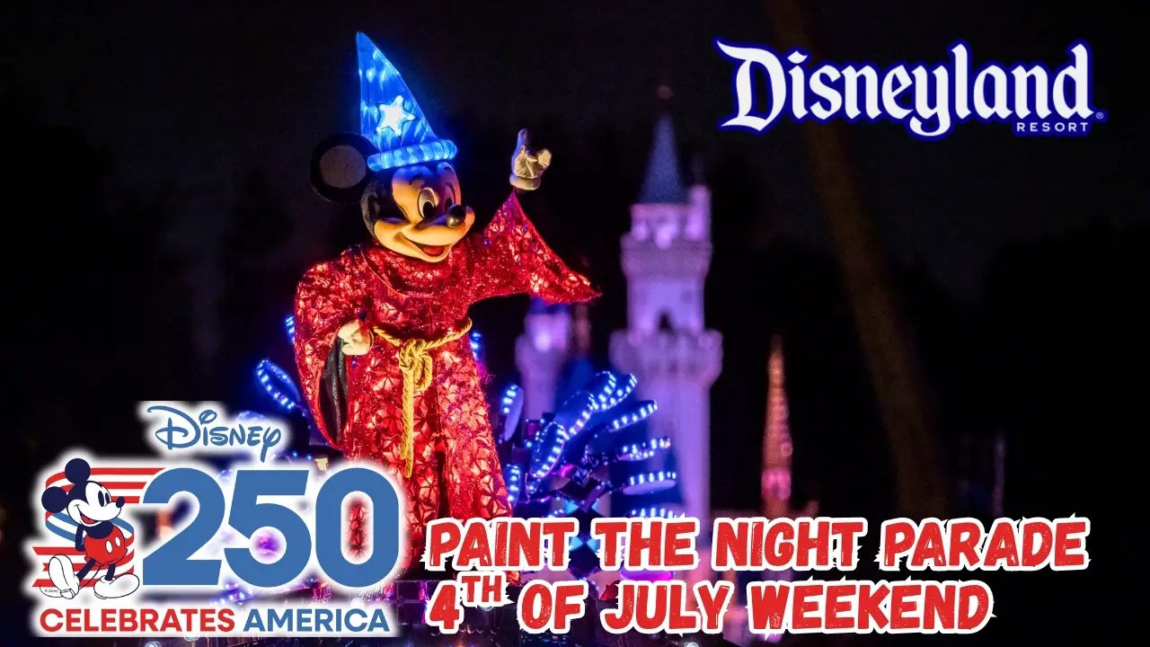 VIDEO: Paint the Night Parade on 4th of July Weekend