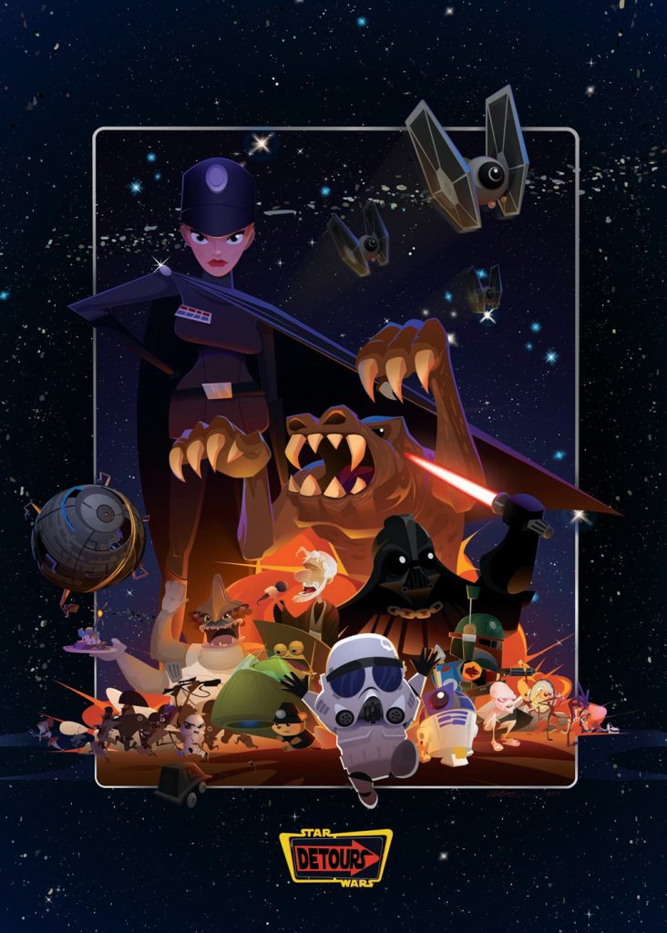 Star Wars: Detours Poster