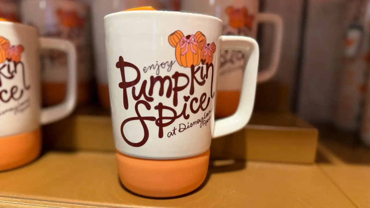 New Starbucks Pumpkin Spice Merchandise Arrives at Disneyland Resort