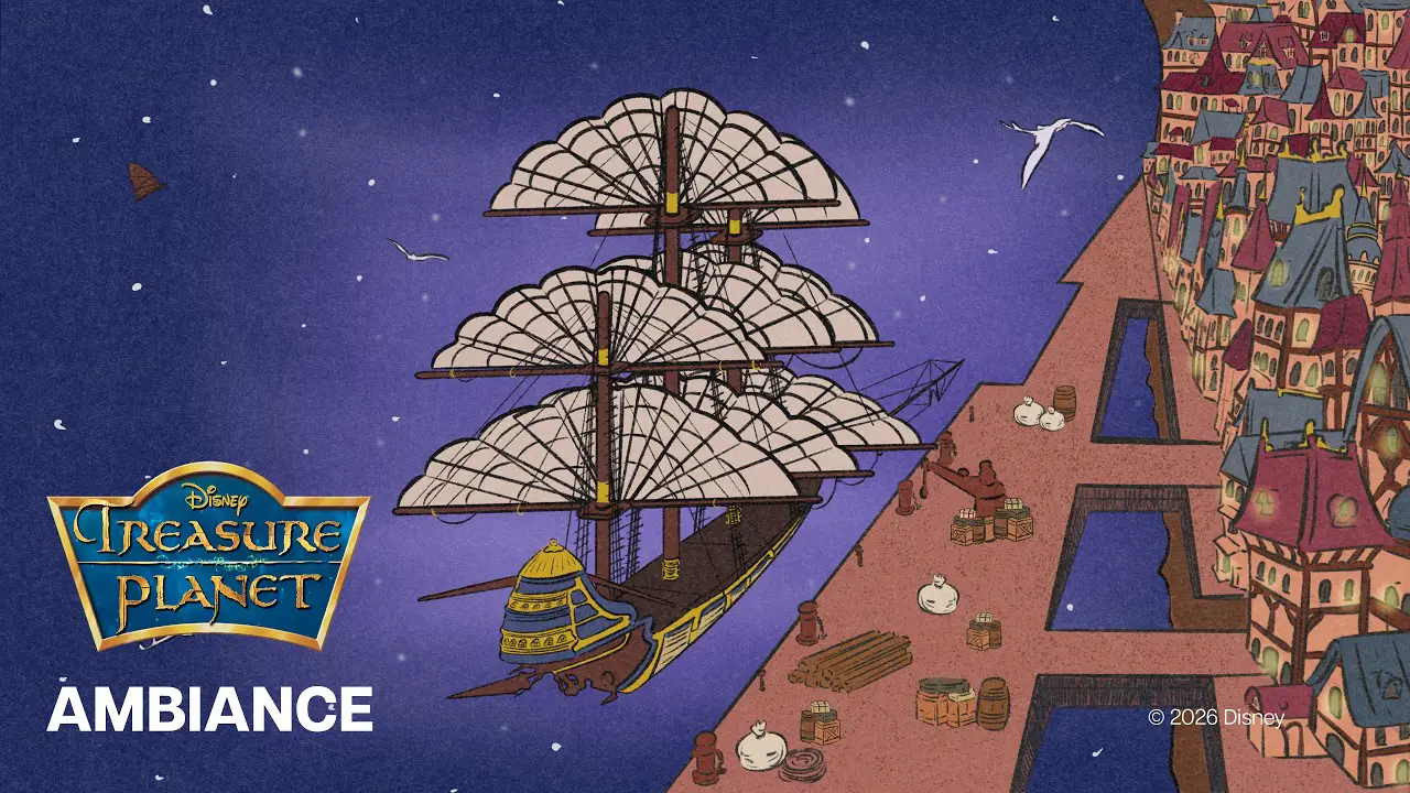 Disney Releases New ‘Treasure Planet’ Ambience Video