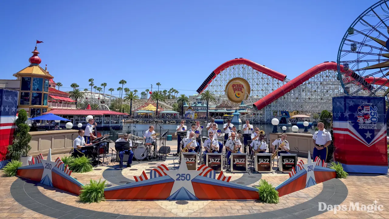 U.S. Army Field Band Jazz Ambassadors Add Big Band Music to Disneyland Resort’s 4th of July Celebration