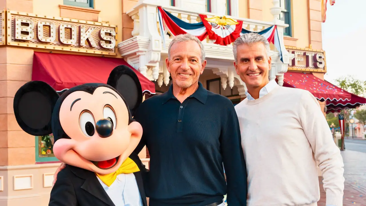 Former Disney CEO and Incoming Disney Legend Bob Iger Honored with Window on Main Street, USA at Disneyland