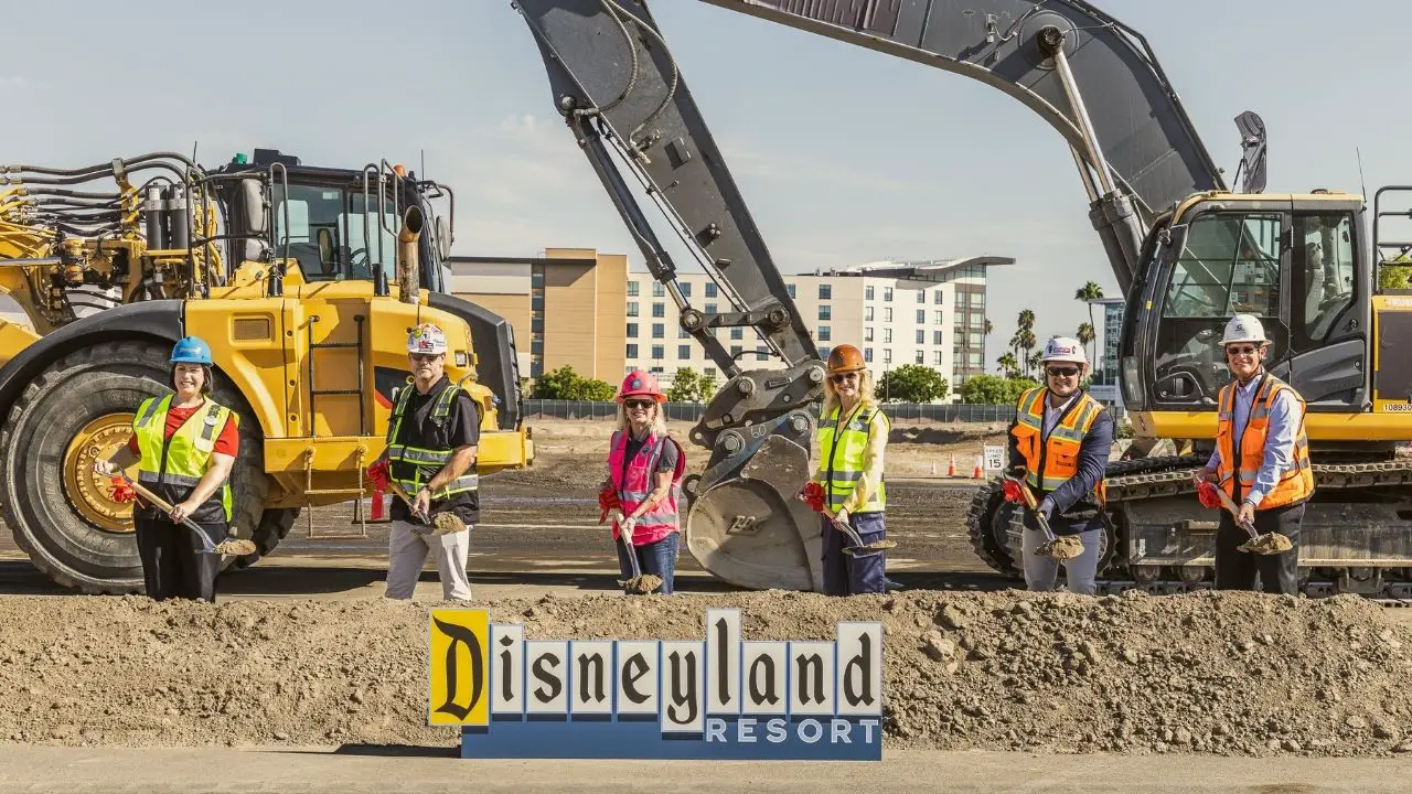 Disneyland Resort Breaks Ground on New Parking Structure and Transportation Hub