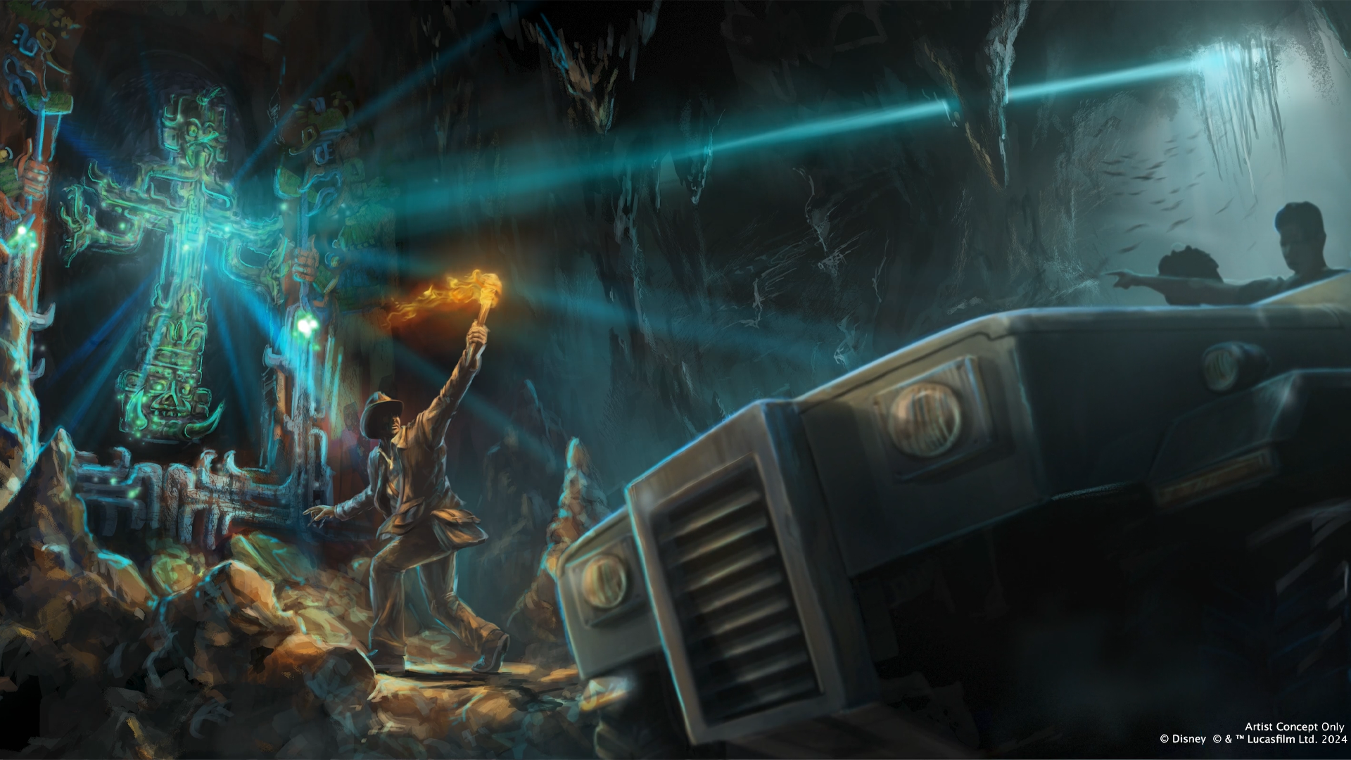 New Details About Disney’s Animal Kingdom’s Indiana Jones Ride Revealed at D23