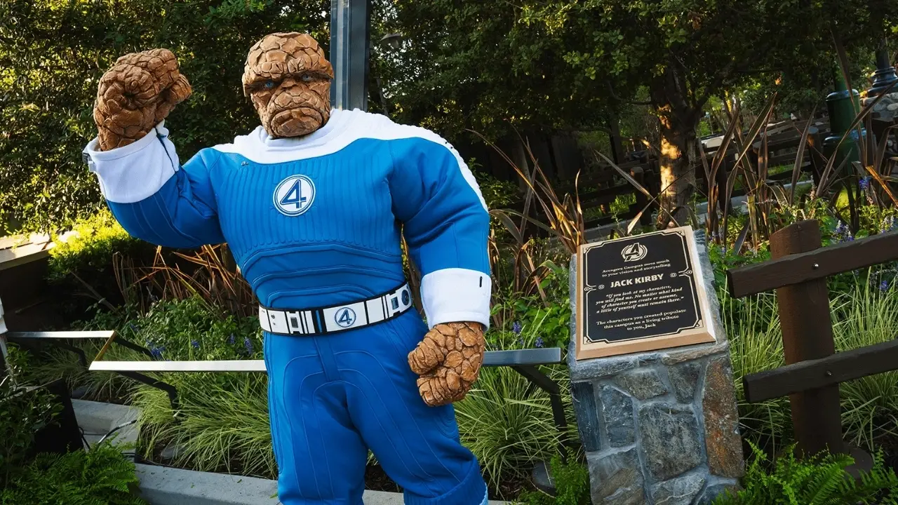 New Plaque Honoring Jack Kirby Installed at Disney California Adventure’s Avengers Campus