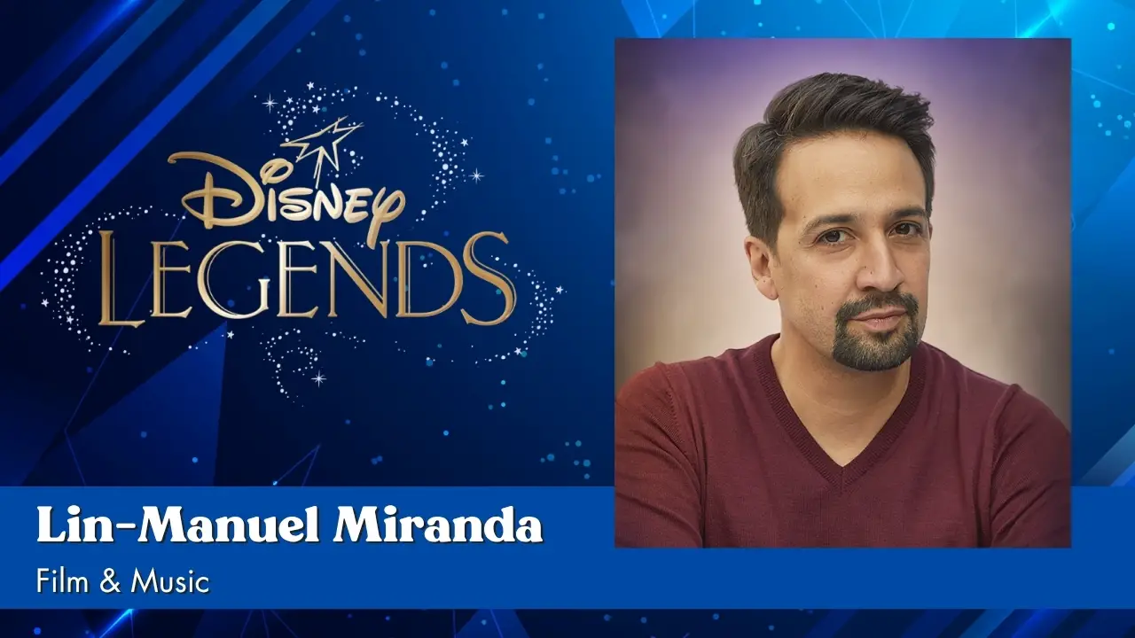 Lin-Manuel Miranda Shares Thoughts on Becoming a Disney Legend