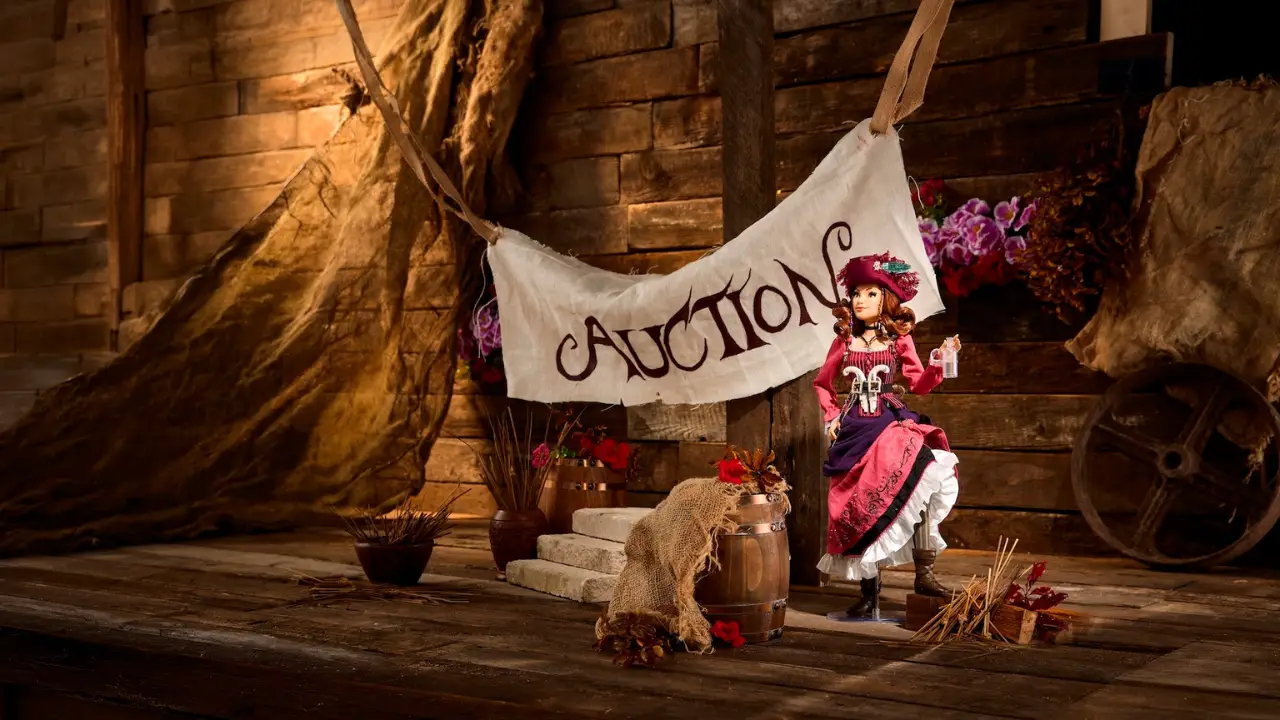 Take a Look at the Redd from Pirates of the Caribbean Limited-Edition Disney Doll