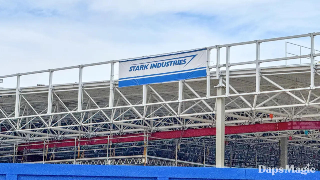 Stark Industries Banner Appears in Avengers Campus as Walls Get Pushed Back in Disney California Adventure