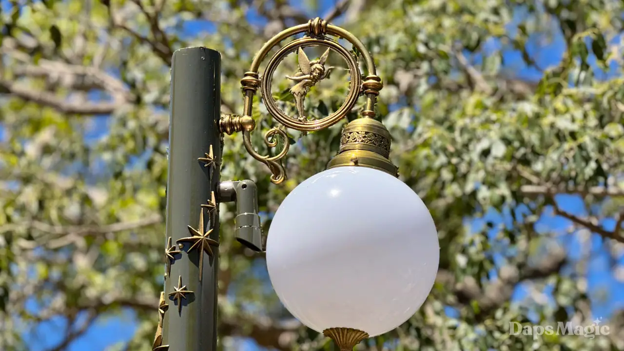 Magical New Lampposts Installed in Disneyland’s Hub