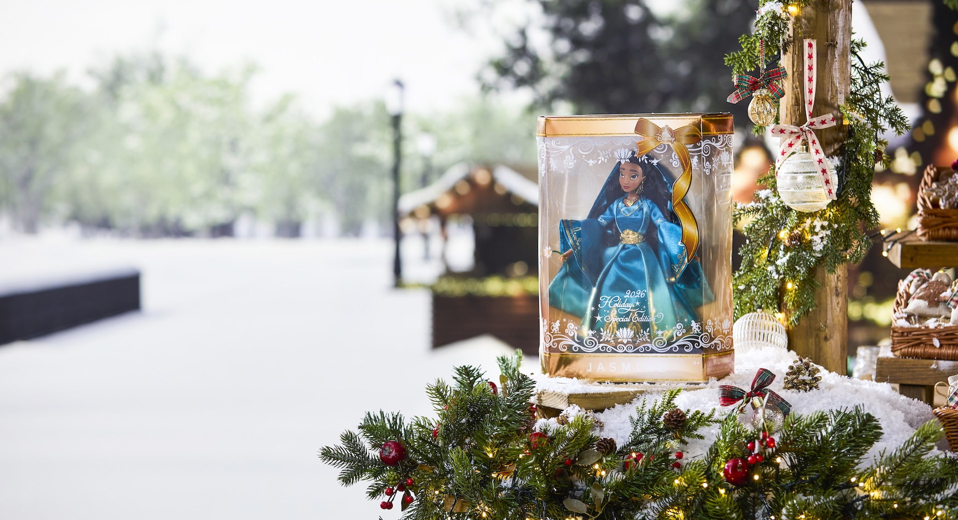 Special Edition Princess Jasmine Holiday Doll 