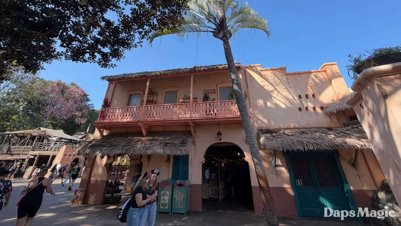 Walls Come Down Around Adventureland Bazaar at Disneyland