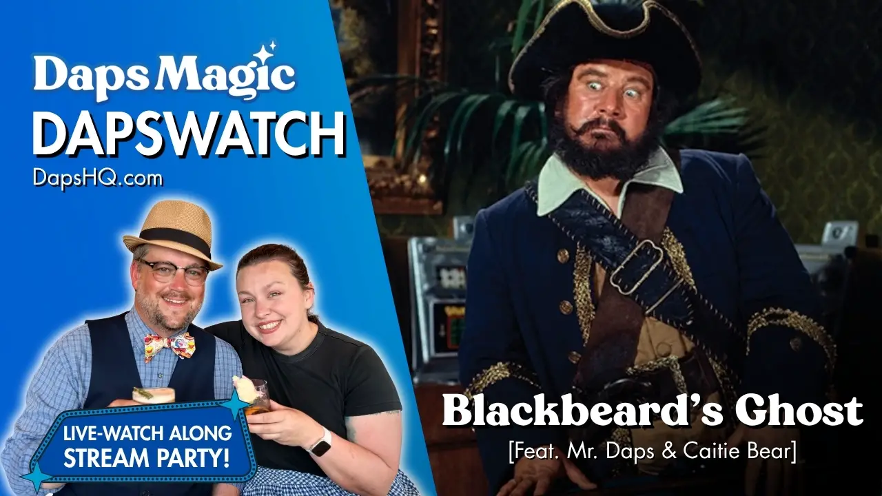DapsWatch Returns with ‘Blackbeard’s Ghost’ Watch Party