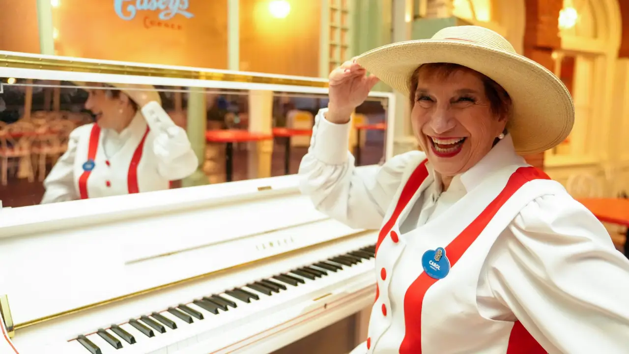 Legendary Piano Player Arrives at Casey’s Corner