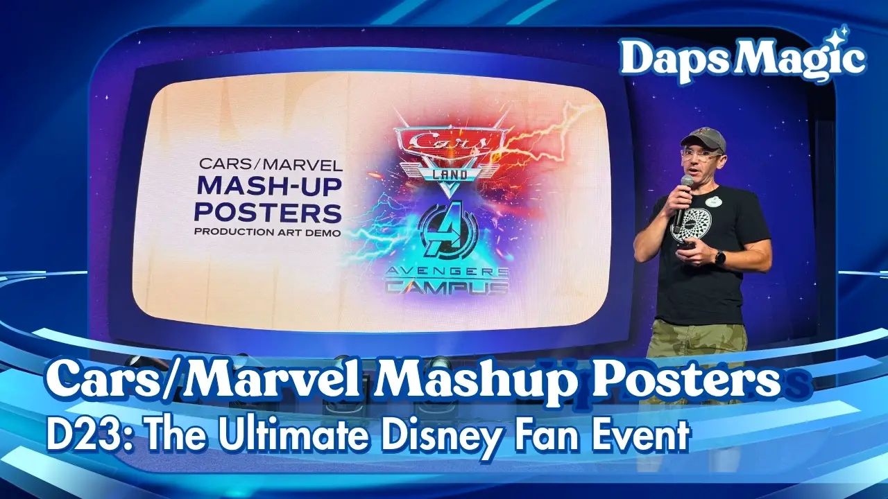How Imagineering Created the Marvel-Inspired Cars Land Posters
