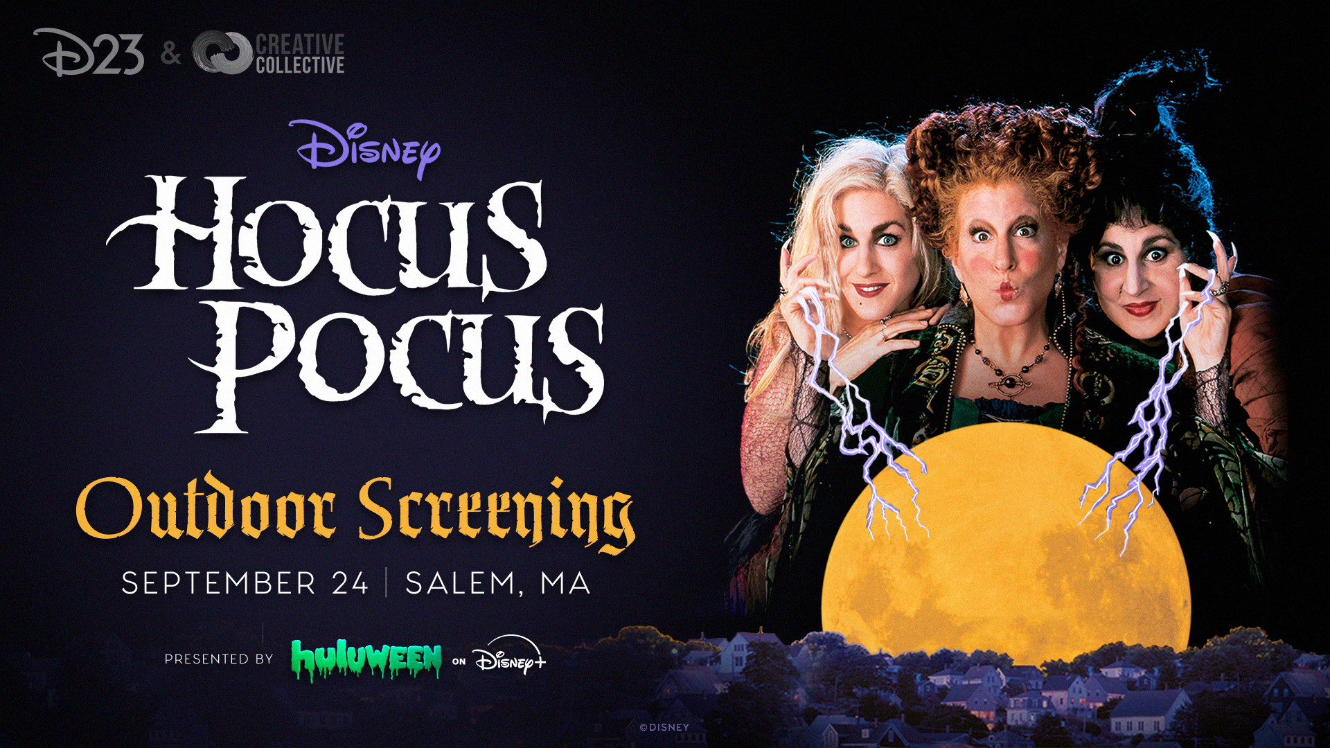 D23 Announces Hocus Pocus Screening in Salem