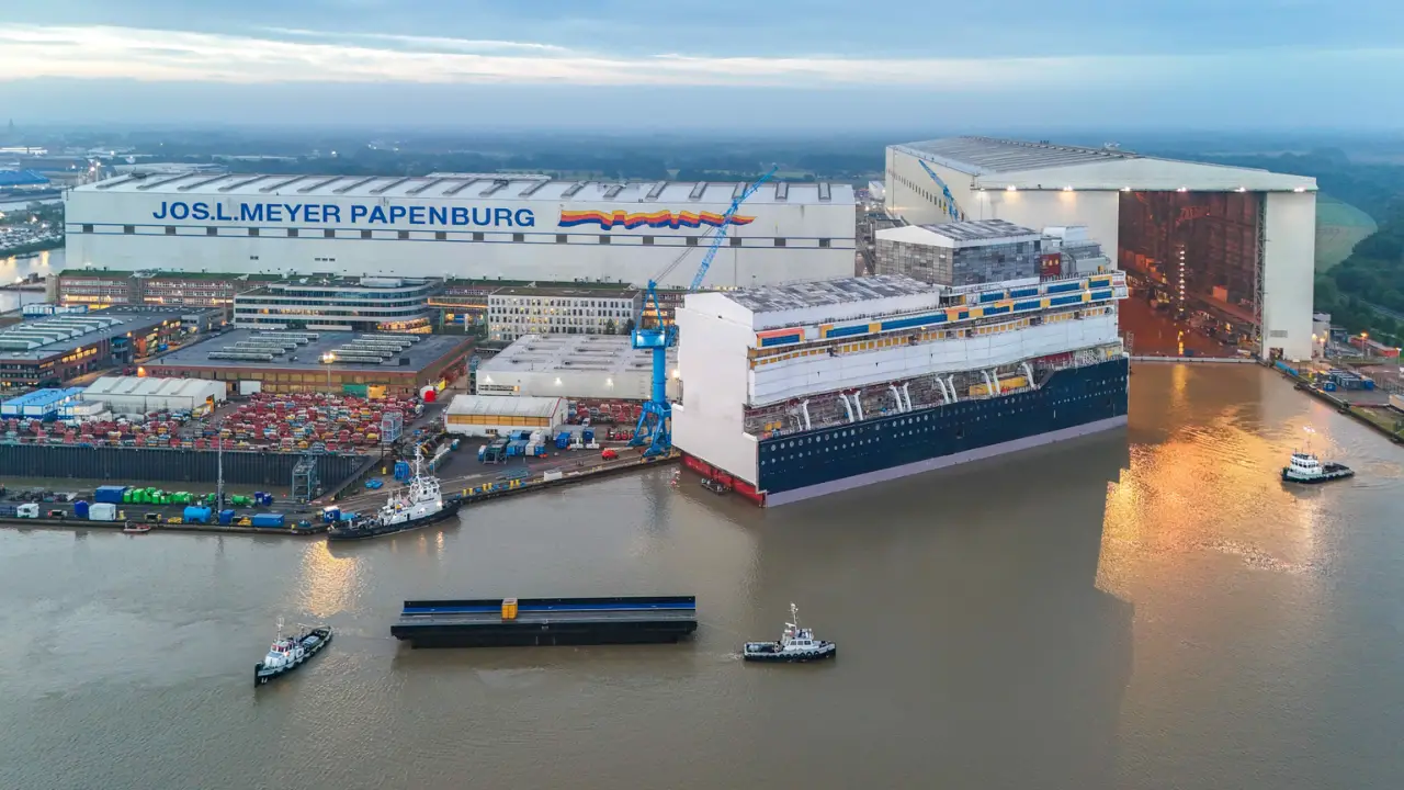 First Gigablock for Disney Believe Floats Out in Germany
