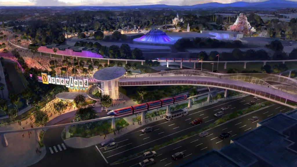 Disneyland Resort Eastern Gateway Arrival Concept Art