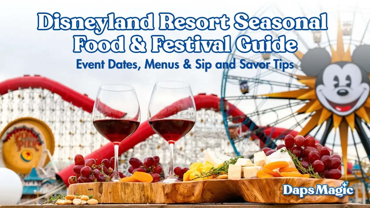 Disneyland Resort festival food dish and specialty treat for Daps Magic seasonal food guide